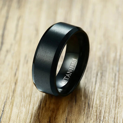 Titanium Black Ring