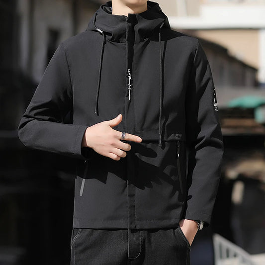 Mens Hooded Jacket