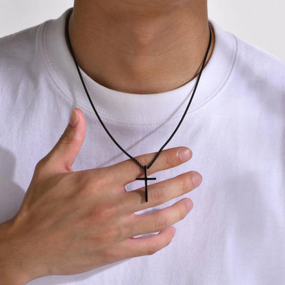 Stainless Steel Cross Necklace