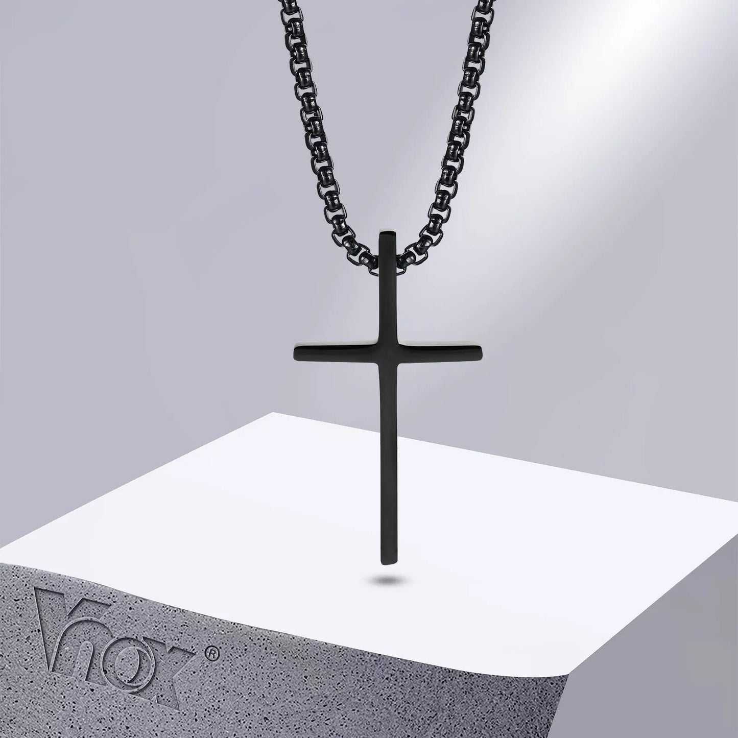 Stainless Steel Cross Necklace