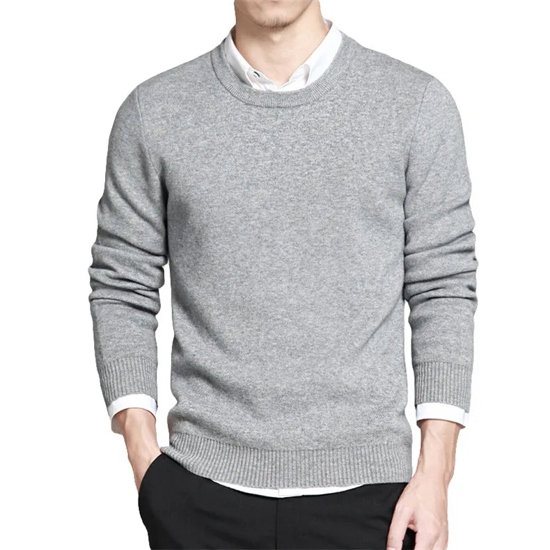 Mens Pullover Cotton Sweaters