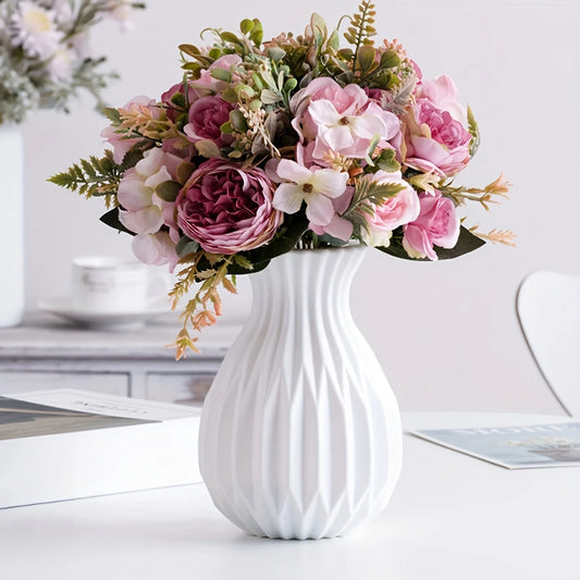 Imitation Ceramic Plastic Vase