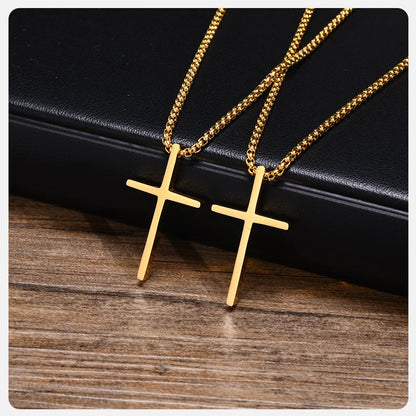 Stainless Steel Cross Necklace