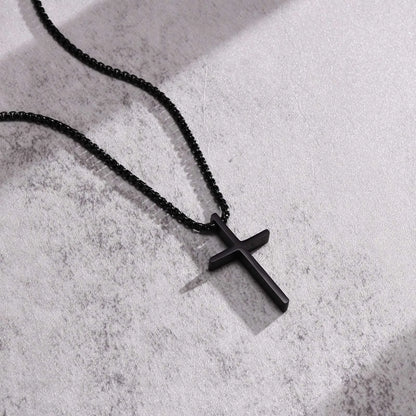 Stainless Steel Cross Necklace