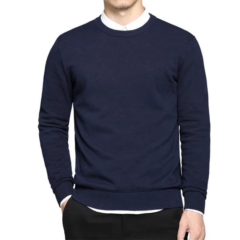 Mens Pullover Cotton Sweaters